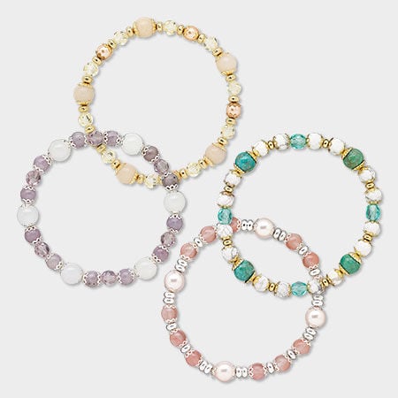 4 bracelets